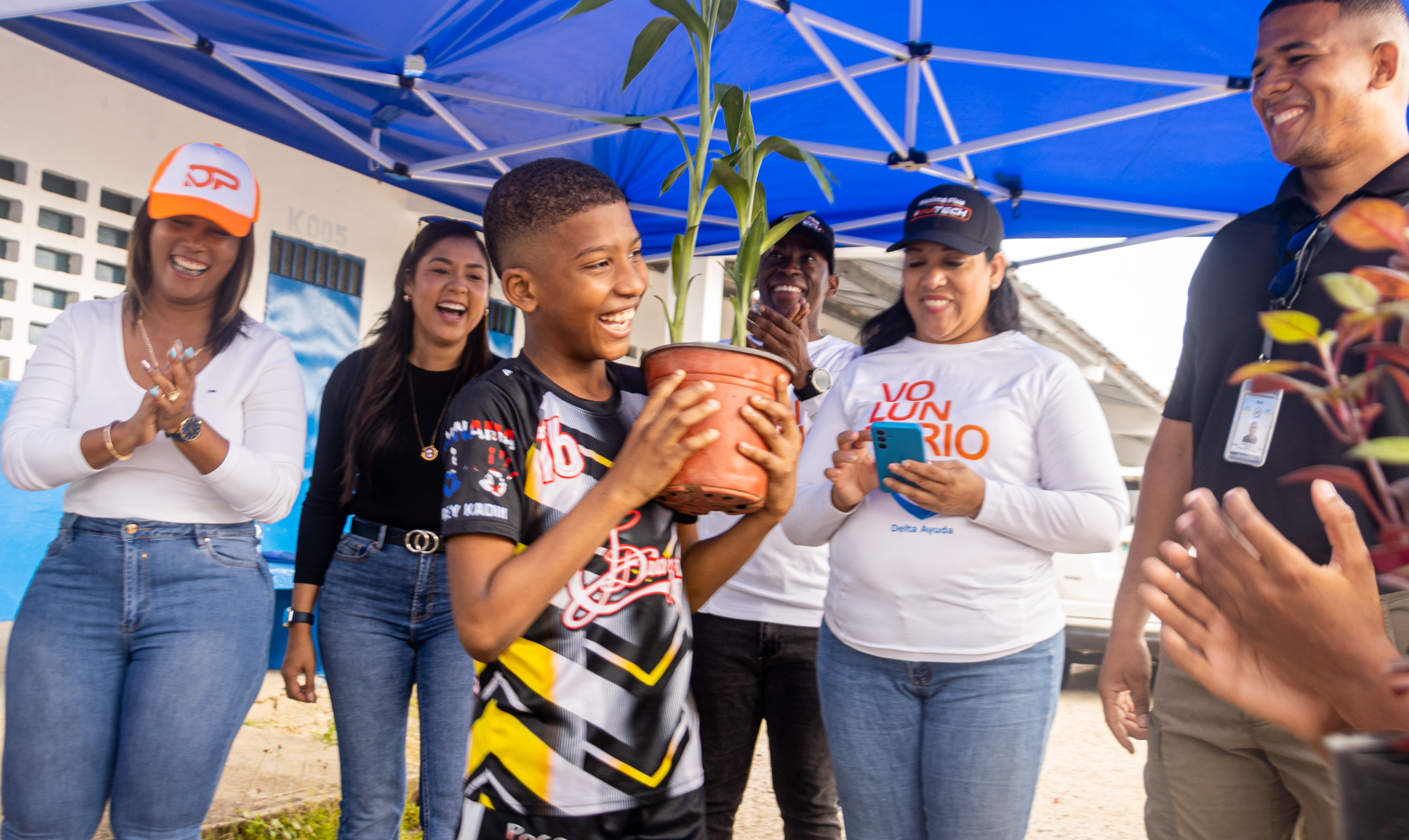 Juntos reforestando