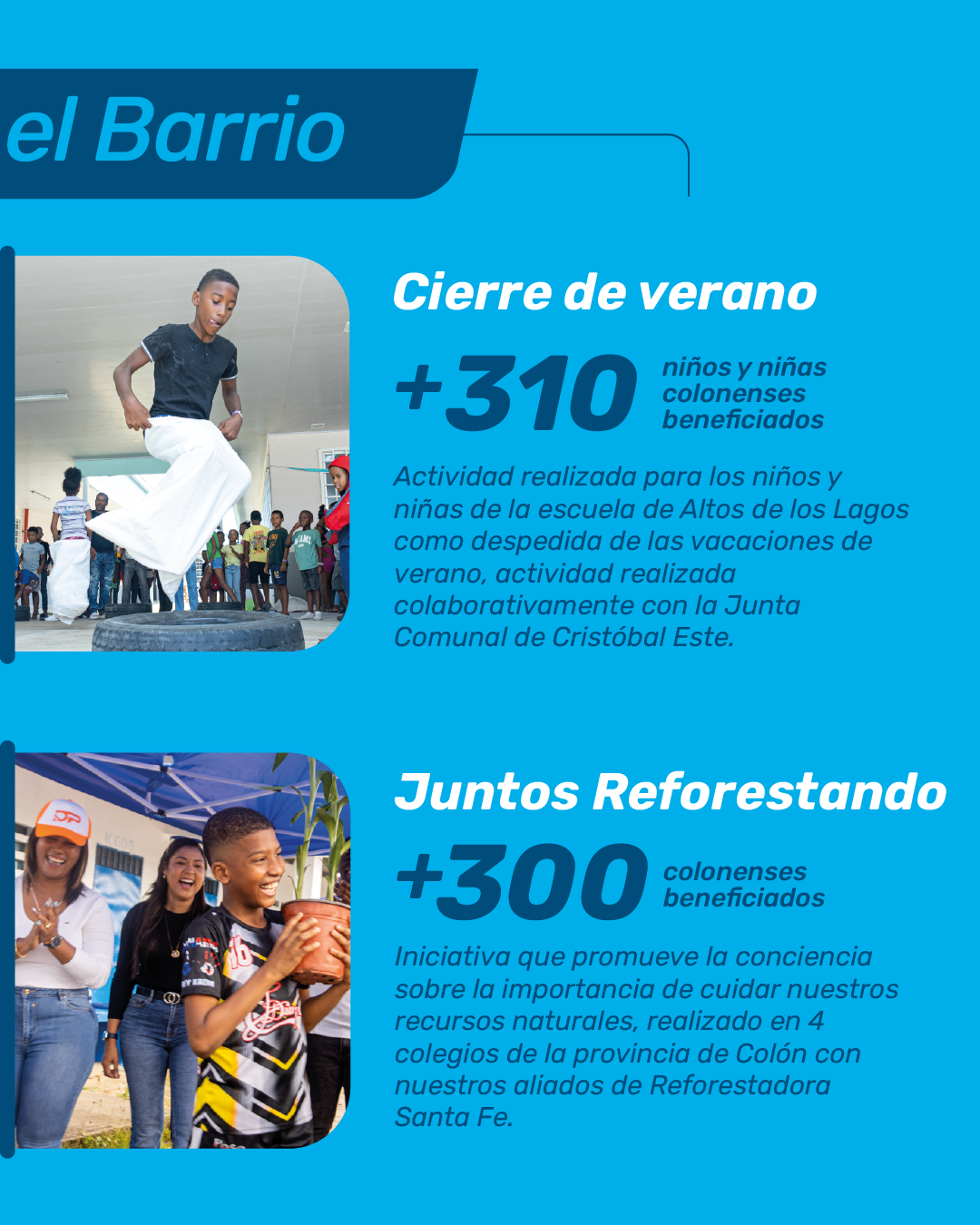 Carrusel 1 año de gestión - H
